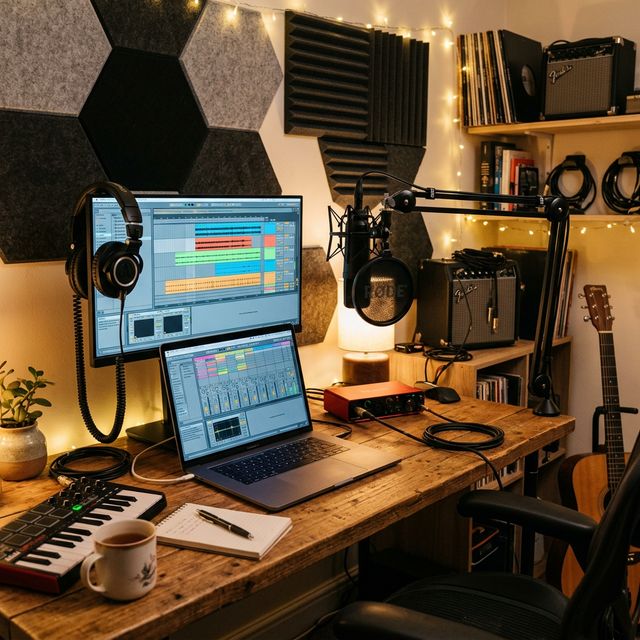 How to Set Up a Home Recording Studio on a Budget
