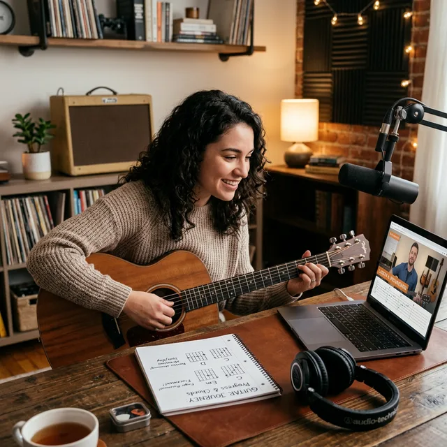 Best Online Guitar Lessons (2026): GuitarTricks vs Fender Play vs Justin Guitar