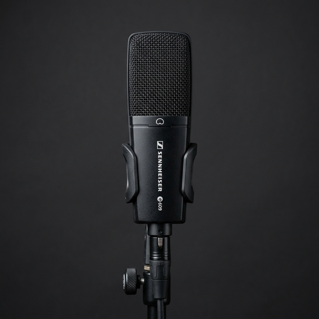 Sennheiser e609 Silver Supercardioid Instrument Microphone