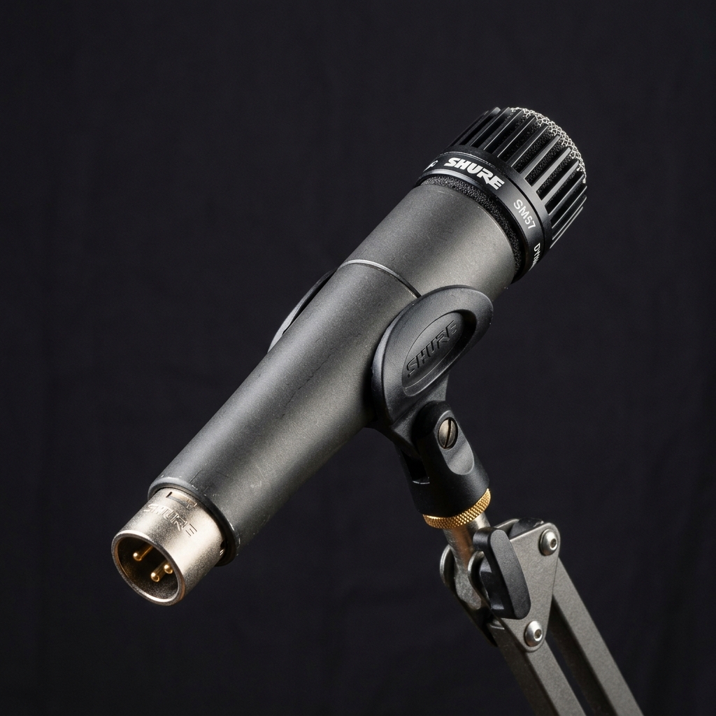 Shure SM57 Cardioid Dynamic Instrument Microphone