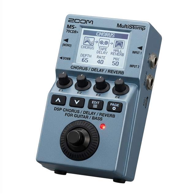 Zoom MS-70CDR MultiStomp Chorus/Delay/Reverb